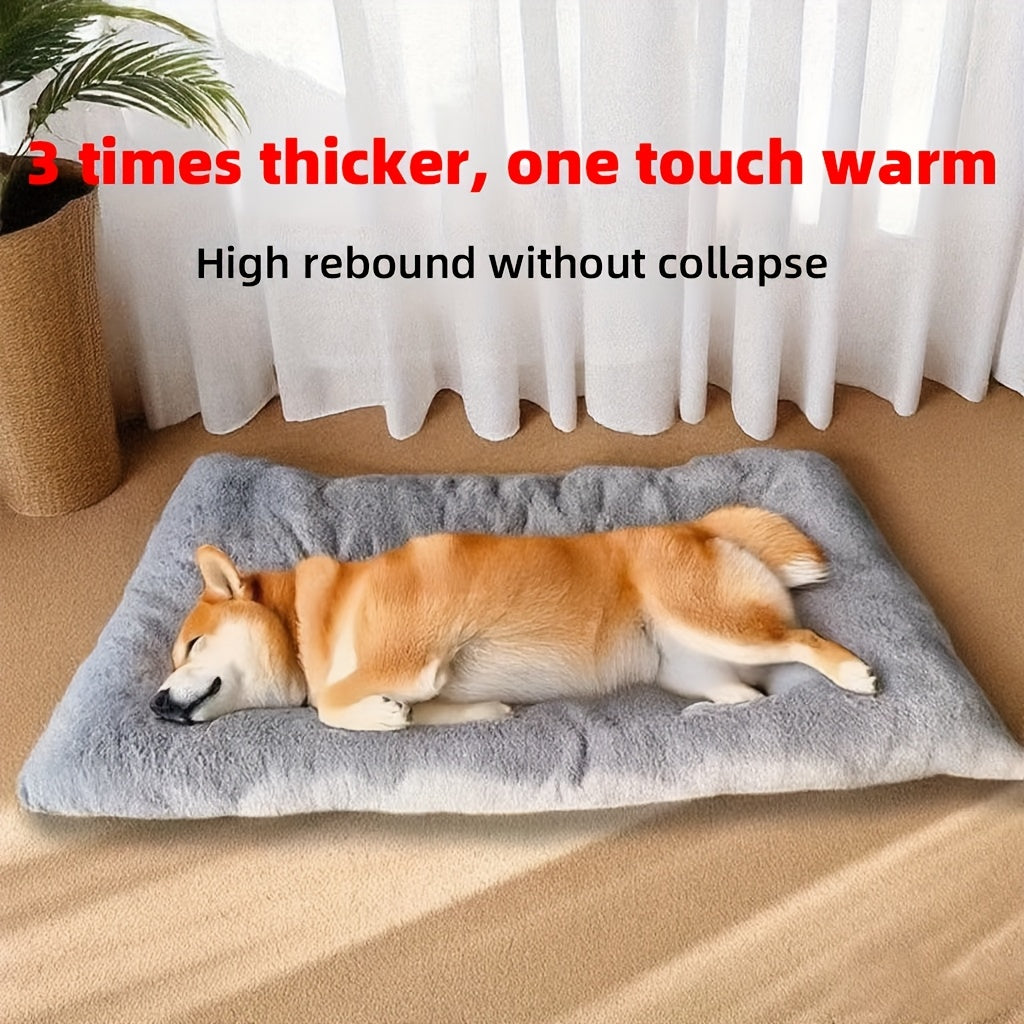 A holiday gift for the dog. A warm dog bed in winter. Dog kennel. Dog cage mat. Dog cage mat. Comfortable and soft dog mattress. Dog mattress. Pet bed. Pet bed. Pet mat. Suitable for large dogs such as Golden Retrievers and German Shepherds