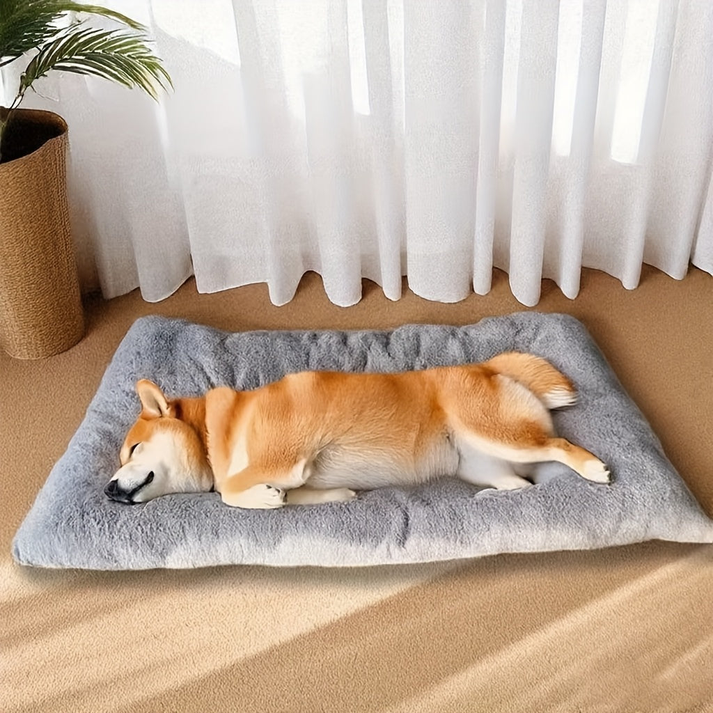 A holiday gift for the dog. A warm dog bed in winter. Dog kennel. Dog cage mat. Dog cage mat. Comfortable and soft dog mattress. Dog mattress. Pet bed. Pet bed. Pet mat. Suitable for large dogs such as Golden Retrievers and German Shepherds