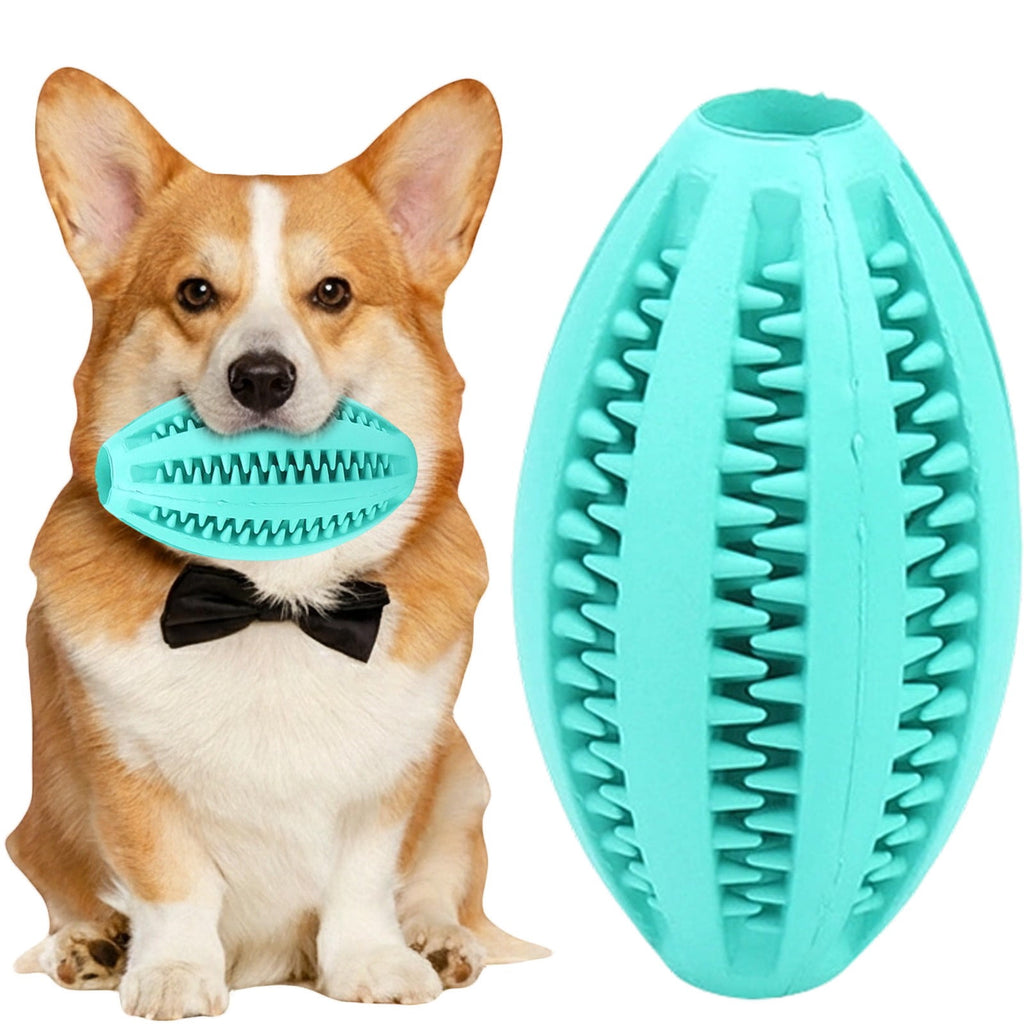 LGCASL Pet Toy Ball Dog Puzzle Toy 1 Pack Interactive Dog Toys for Dispensing Puppy Toys for Teething Puppy for Teeth/Slow Feeder/Iq Training/Playing, Yellow Light blue