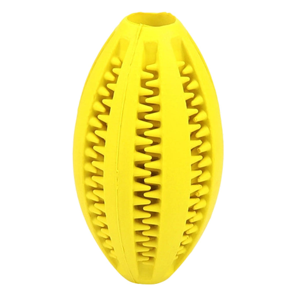 LGCASL Pet Toy Ball Dog Puzzle Toy 1 Pack Interactive Dog Toys for Dispensing Puppy Toys for Teething Puppy for Teeth/Slow Feeder/Iq Training/Playing Yellow